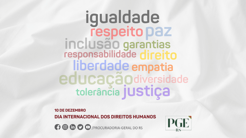 Nesta sexta-feira, 10 de dezembro, &eacute; celebrado o Dia Internacional dos Direitos Humanos.